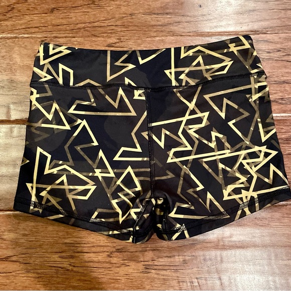 FLEO Gold Triangle Booty Shorts size XS - Picture 2 of 5